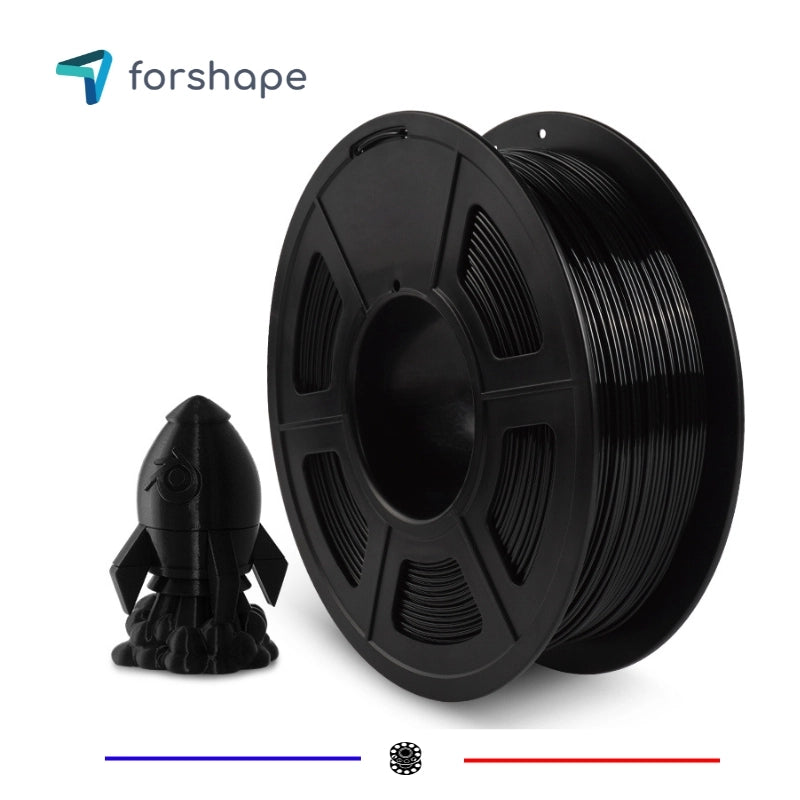 FORSHAPE-Filament Noir ecoPETG -1.75MM - 1KG