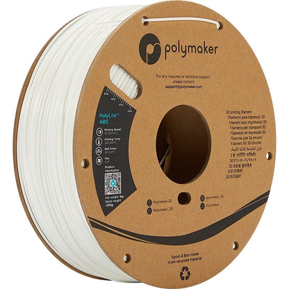 POLYLITE - Filament Blanc ABS - 1.75MM - 1KG