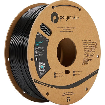 POLYLITE - Filament Noir ABS - 1.75MM - 1KG