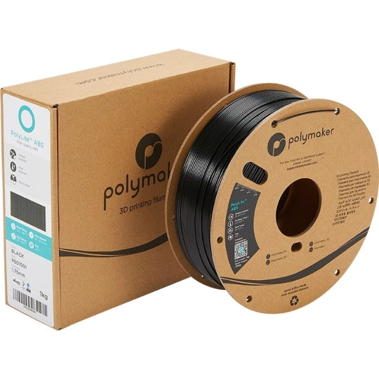 POLYLITE - Filament Noir ABS - 1.75MM - 1KG