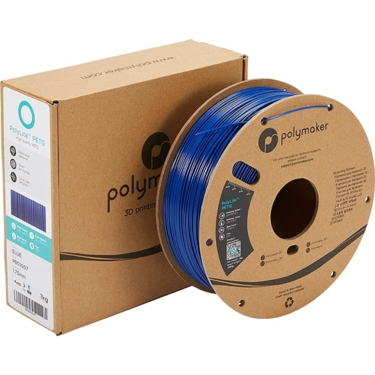 Polymaker - PolyLite PETG Bleu - 1.75MM - 1 KG