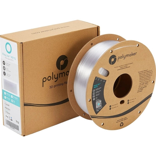 Polymaker - PolyLite PETG Transparent - 1.75MM - 1 KG