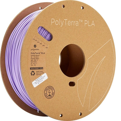 POLYTERRA- Filament Violet Lavande  PLA - 1.75MM - 1KG